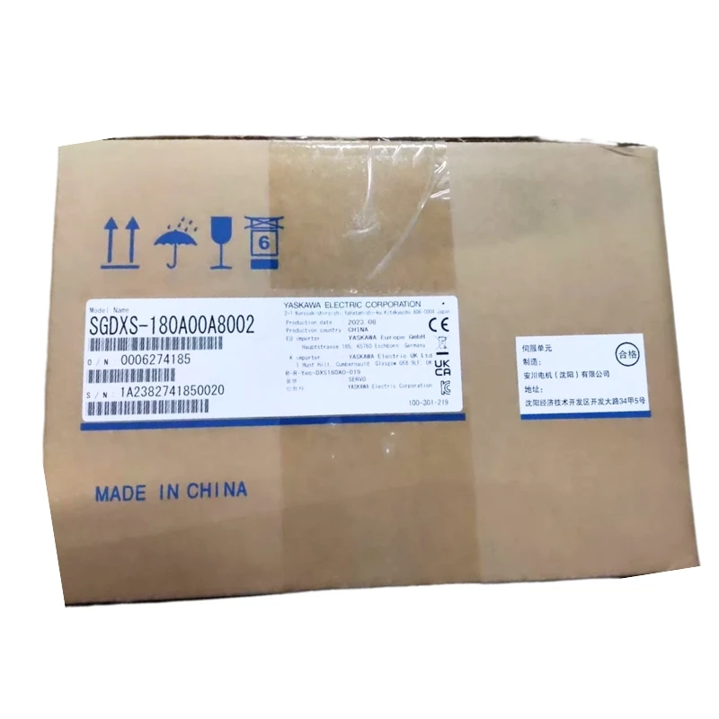 New Yaskawa SGDXS-180A00A8002 Servo Drive 1 Year Warranty In Stock