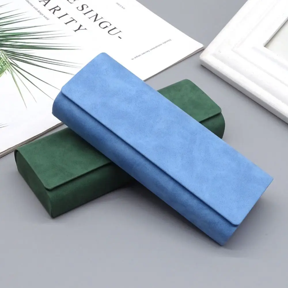 PU Leather Eyewear Bag Portable Retro Wear-resistant Sunglasses Case Waterproof Glasses Box