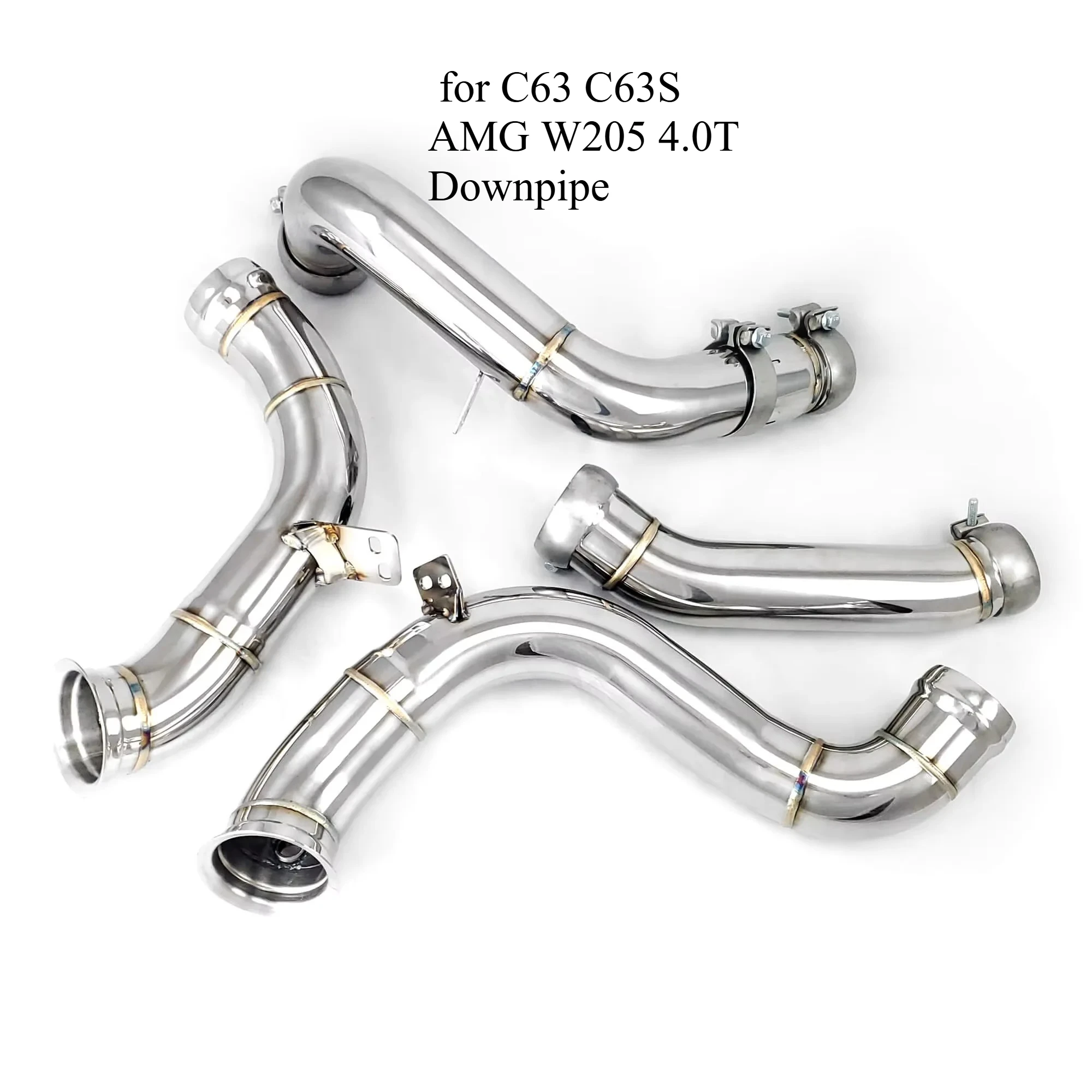 

Racing Exhaust Downpipe for AMG C63 C63S W205 4.0T Downpipe