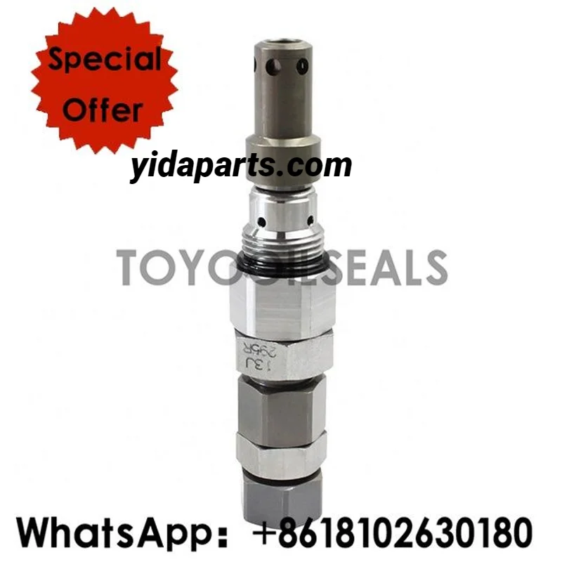 

Hydraulic parts DH225-7 main relief valve for Daewoo excavator 420-00257 14513267