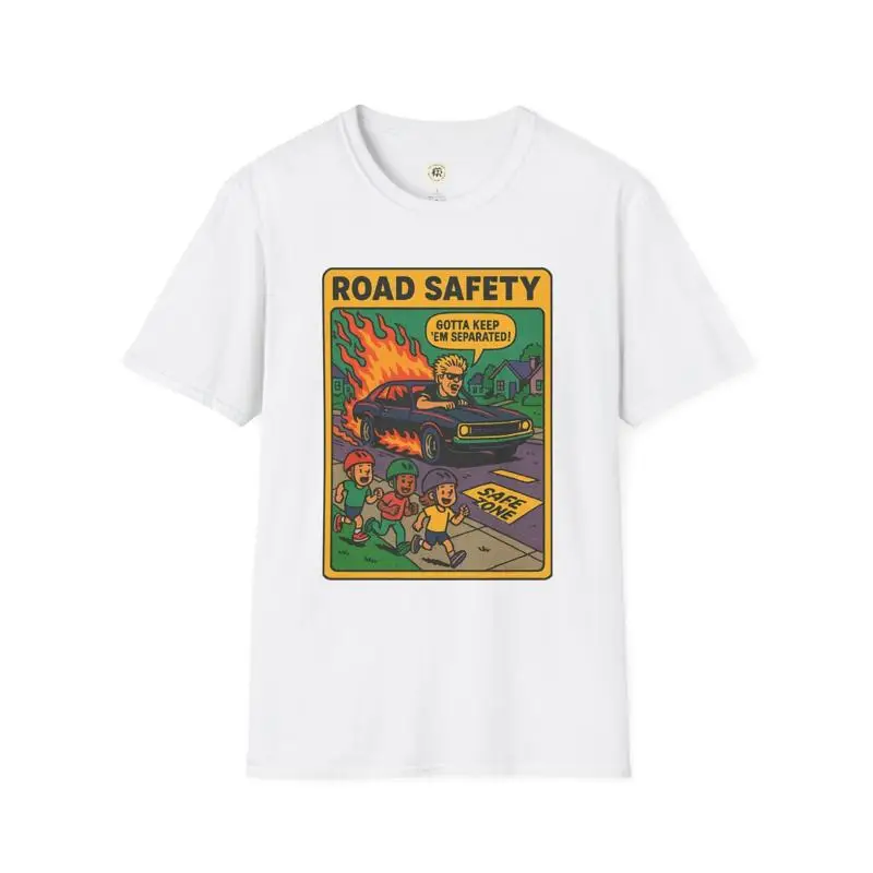 

The Offspring Retro Safety Shirt, Vintage Tee, Unisex T-Shirt, Punk Rock Warning