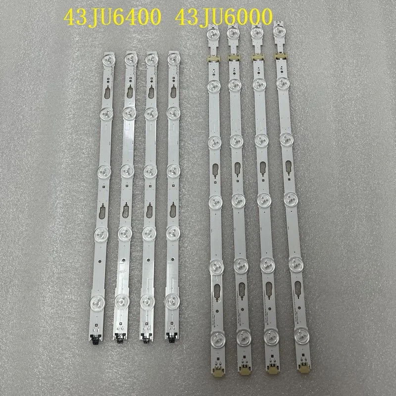 LED backlight strip 11LED for Samsung UN43JU640DF UN43JU6400 UE43JU6000 LM41-00172A 00172B S_5JU6000_43_FL_R5 L6 CY-GJ043HGAV1H