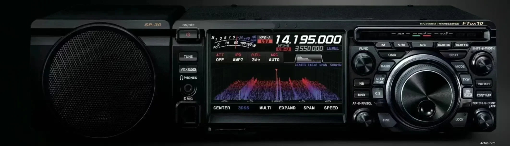 

FTDX10 Compact HF 50 MHz 100W SDR Transceivers FTDX-10 Walkie talkie Radio