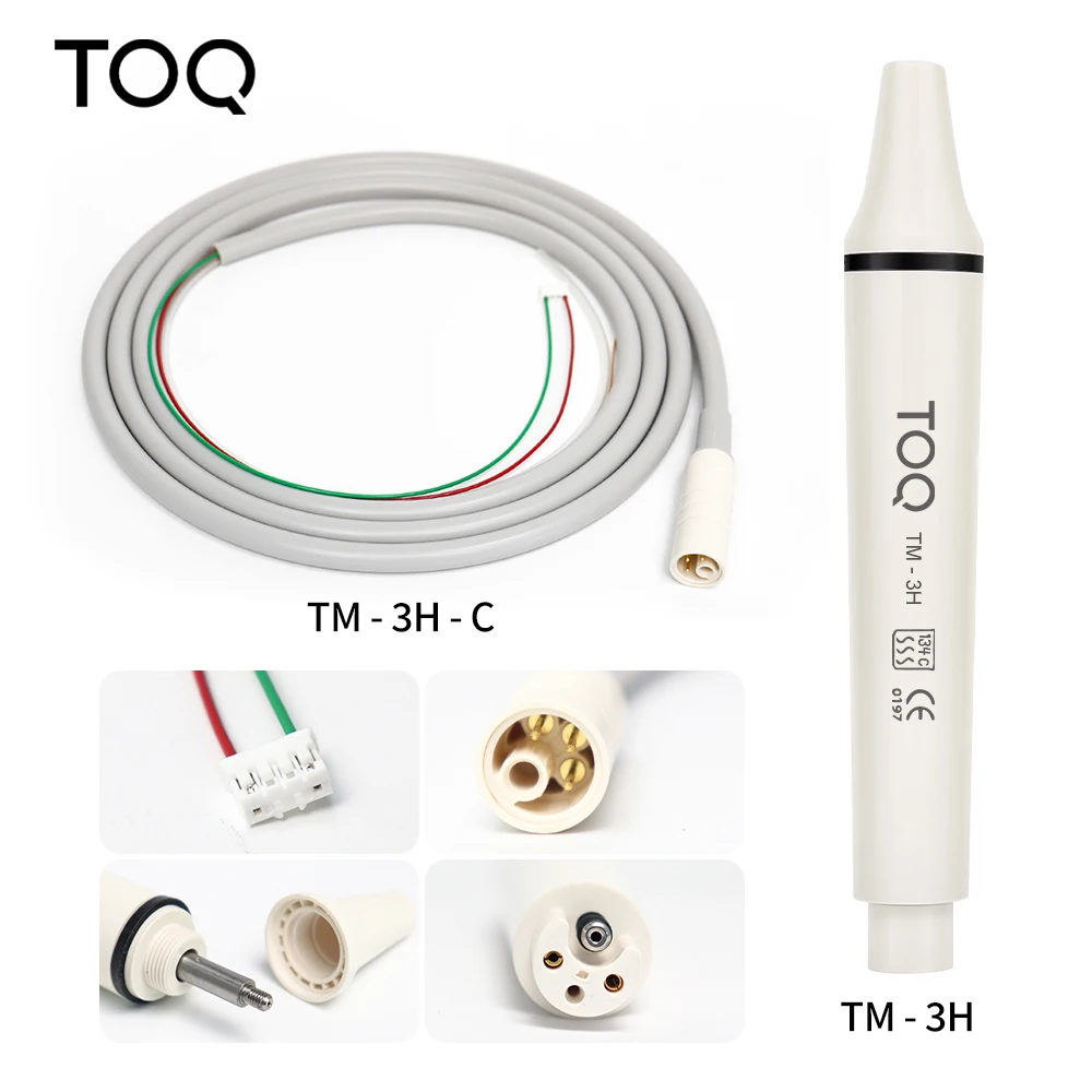 TOQ Dental ultradźwiękowy skaler piezoelektryczny rękojeść HD-7L/HW-5L z diodą LED HD-7H/HW-3H bez diody LED Fit oryginalny uchwyt wybielanie zębów