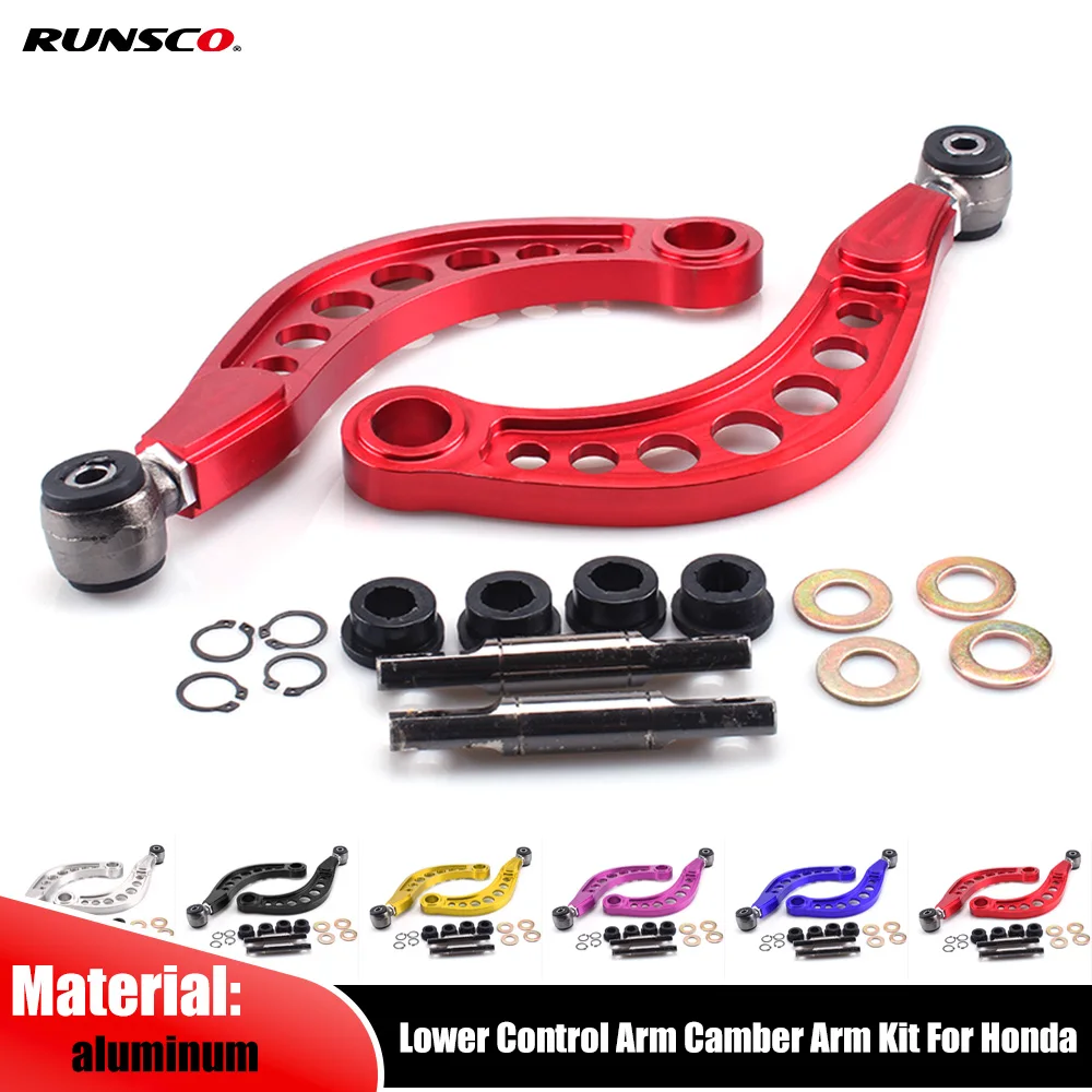 Car Rear Camber Kits Lower Control Arm Camber Arm Kit for Honda Civic DX/LX/EX/SI FG2 FD 2006-2011