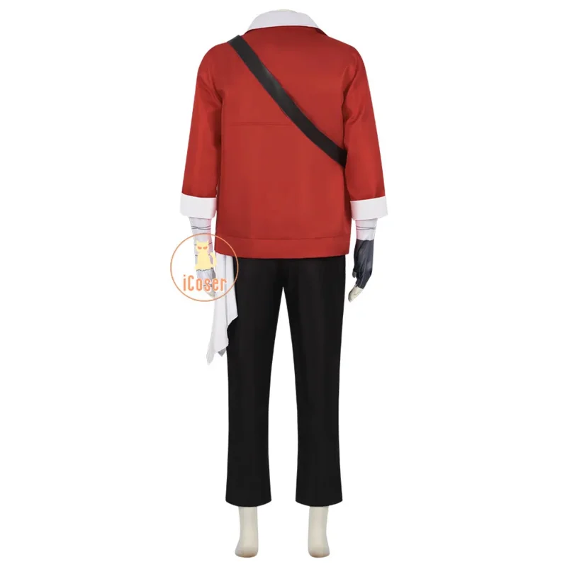 Novo 2025 stark cosplay traje peruca anime frieren além do fim da jornada jaqueta uniforme luvas festa de halloween para homens mulheres ro ❤ ❤ dd