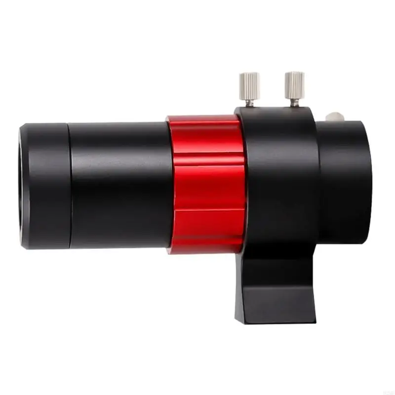 

92ME 32mm 1.25" Finderscope, Lightweight Durable 32mm 1.25" Focuser Guide Scope Finderscope With Bracket for Astronomical