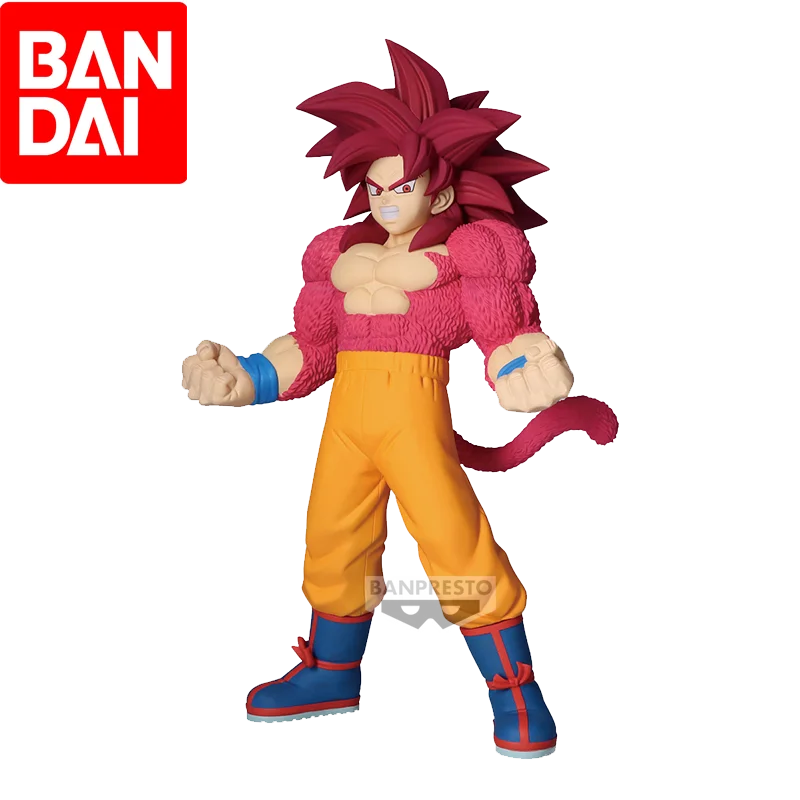 

Bandai Banpresto Dragon Ball Dai Ma Super Saiyan 4 Goku Prize Figure,PVC+ABS 18cm, Fine Coloring,DBZ Fans' Collection/Desk Decor
