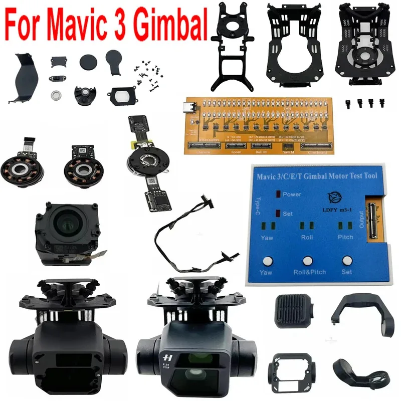 

Gimbal Parts for DJI Mavic3/CINE Yaw/Roll Arm/Motor Camera Ptz Signal Cable Damper Board Bracket SpareParts