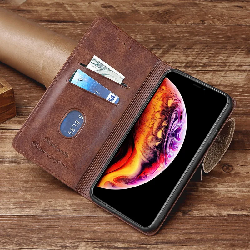 Case For Xiaomi Redmi 9C NFC Case Ultra-thin magnet Flip Leather Cover For Redmi 9C Phone Case Redmi9C NFC Funda Pouch back skin