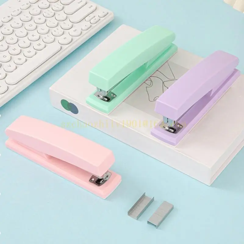 

Desktop Staplers Labor-Saving Stapler Fit on #12 Staple (Not Included) For Efficient Office File Paper Organization，Office