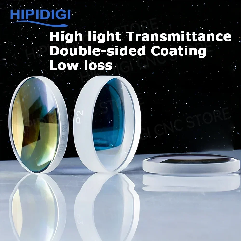 5Pcs Fiber Laser Welder Focusing Lens Dia20x3.5 Dia20x4.5 F150 F200 F400 F600 F800 Focusing Lens for SUP QILIN Raytools WSX Weld