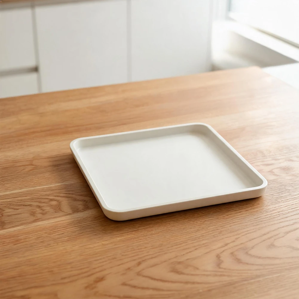 Drain Pan Compatible with Most Front Load Washing Machines - Plastic Water Catch Box for Laundry Room Floor Protection