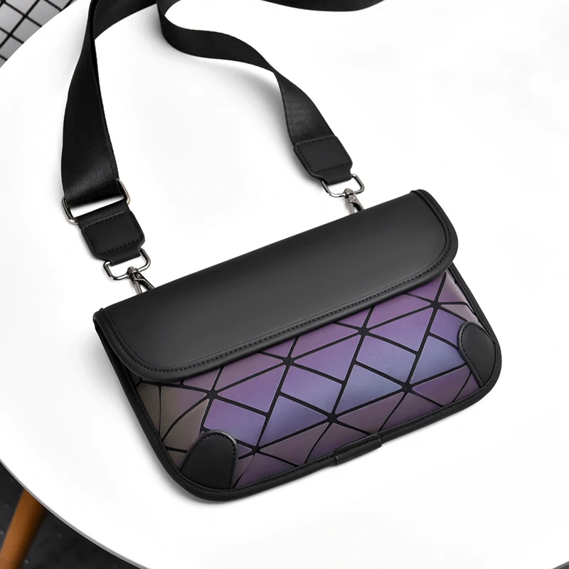 

Fashion Mesh Shoulder Bag, PU Fabric, Casual Crossbody Bag, Suitable for Business, Commuting, Shopping and Other Scenarios