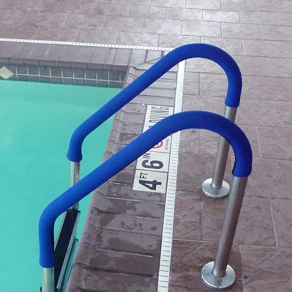 

Pool Ladder Protector 4ft Zipper Neoprene Anti-Slip Handrail Cover for Swimming Pool Safety Railing Spa Bath Accessories Guard
