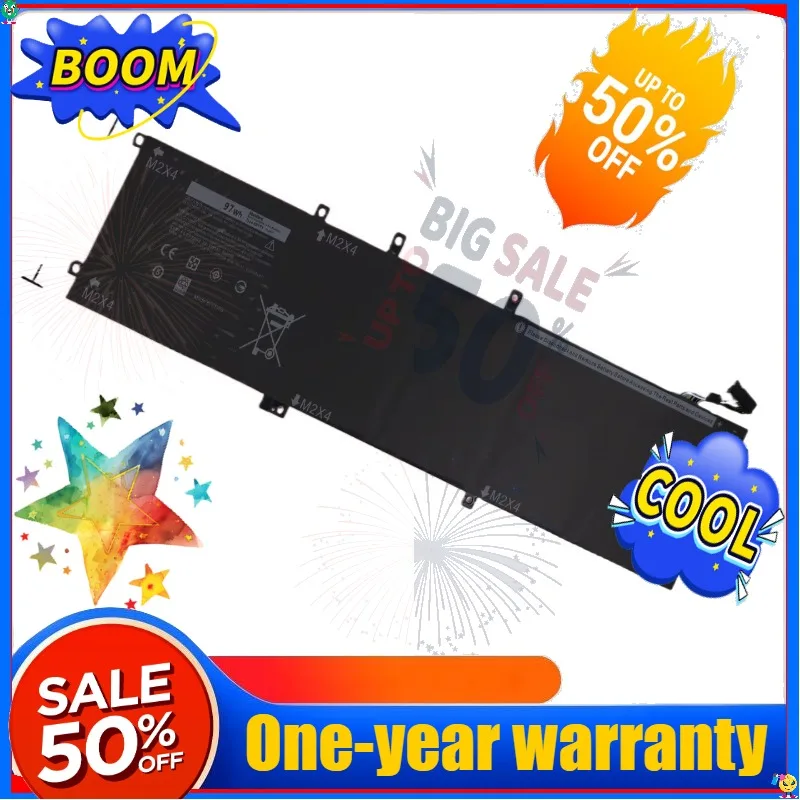 SWZY New 6GTPY Battery For DELL XPS 15 9570 9560 7590 For DELL Precision 5520 5530 Series Notebook H5H20