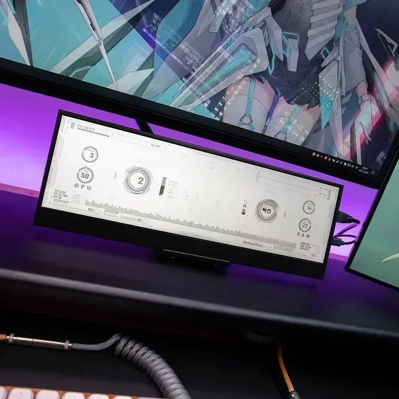 Top Chassis Secondary 14- 12.6-Inch Display Computer Temperature Monitoring Screen Host Status Suitable Forcheap And Fine