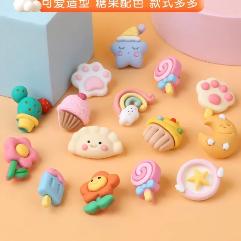 6 шт. забавных и игривых пуговиц для детской одежды Детские Мультяшные пуговицы для швейного проекта Швейные аксессуары оптом