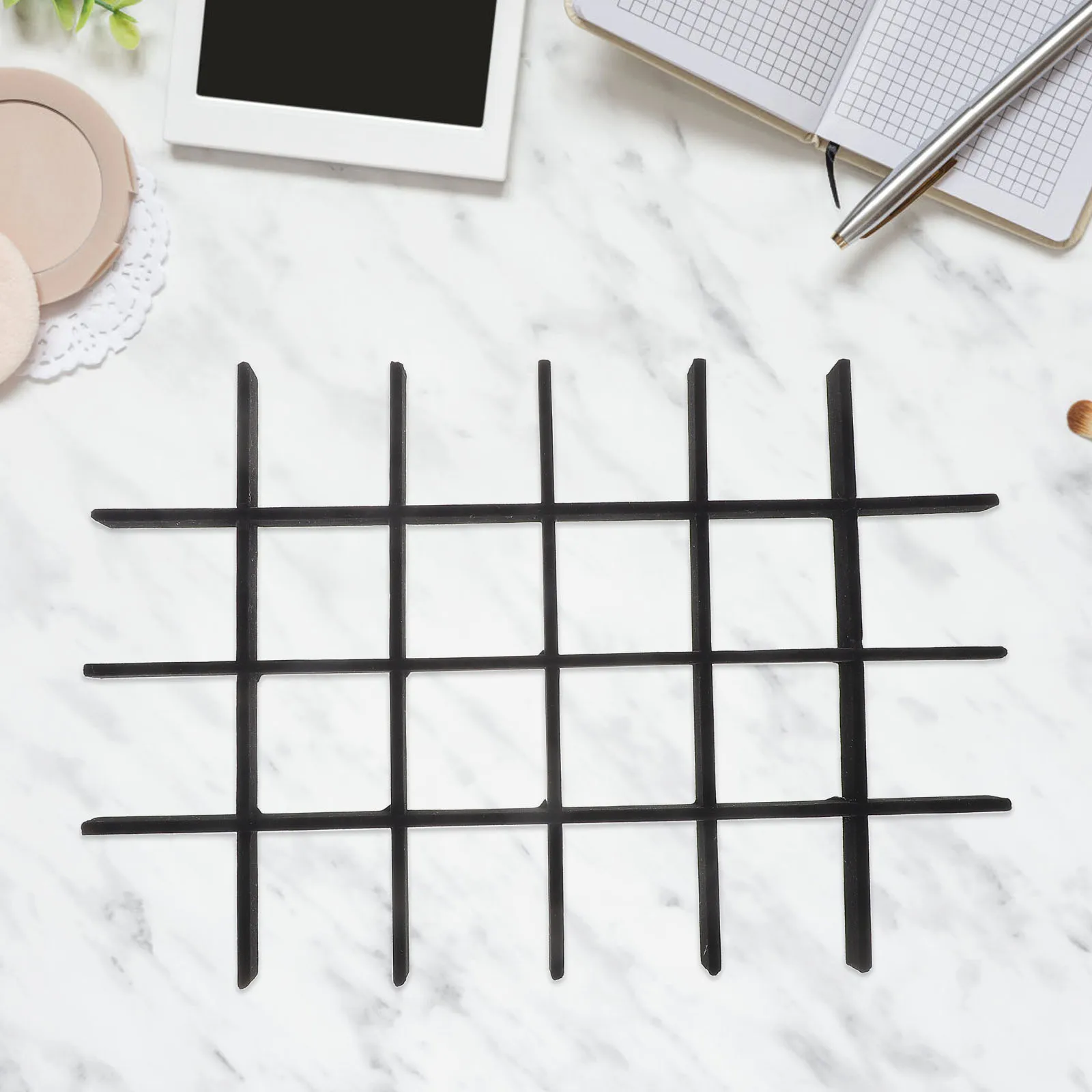 

1 set 1 Set Jewelry Tray Insert Divider For Storage Organizer Adjustable Dividers Soft Protective Inserts Durable Display Tray