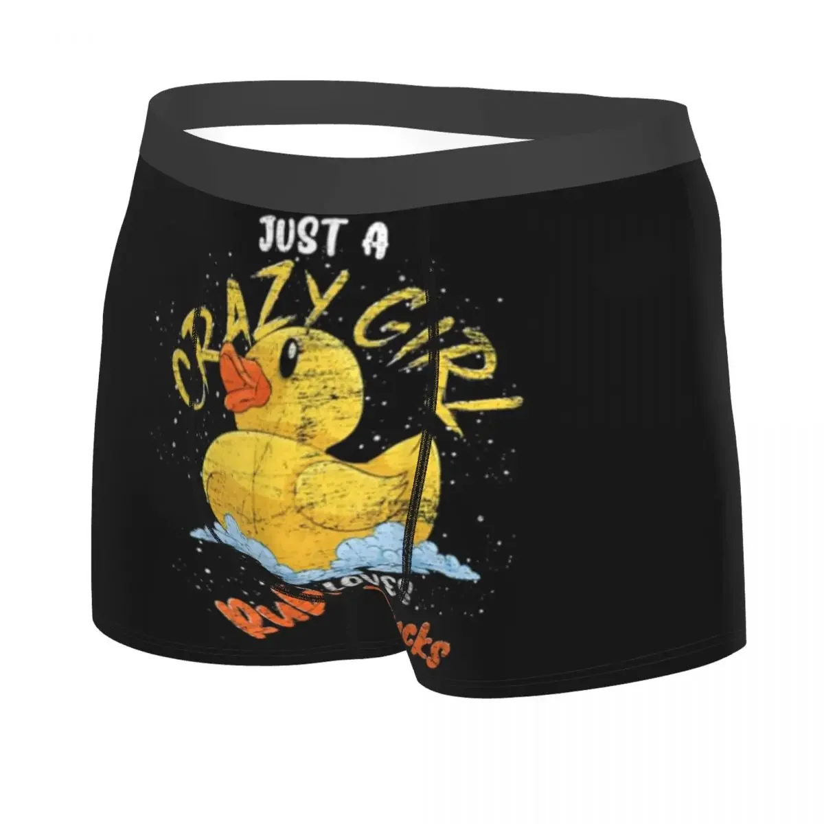 Yellow Duck Men's Boxer Briefs Boxer Briefs Highly Breathable Underwear Top Quality Print Shorts Gift Idea