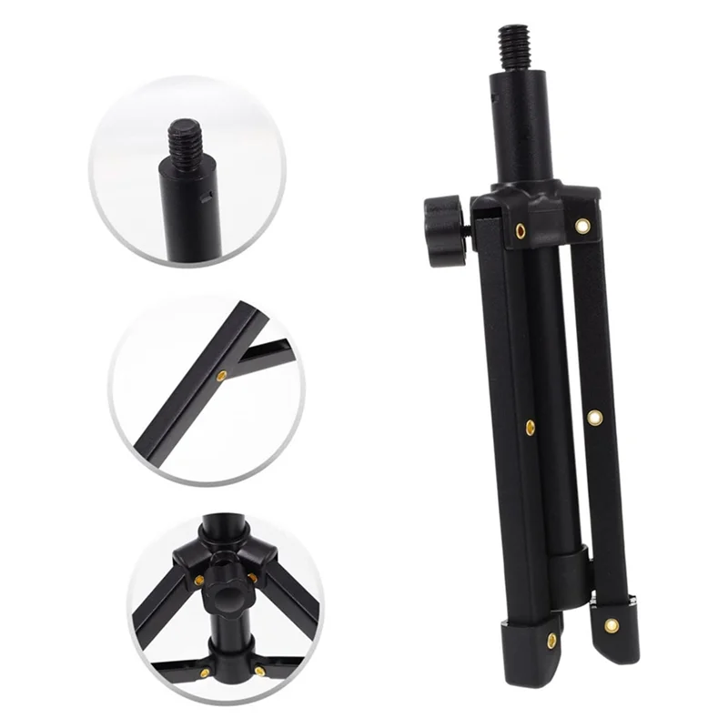 New-Portable Microphone Stand Desktop Tripod Table Stand Adjustable Mic Stand Mic Clip Holder Bracket