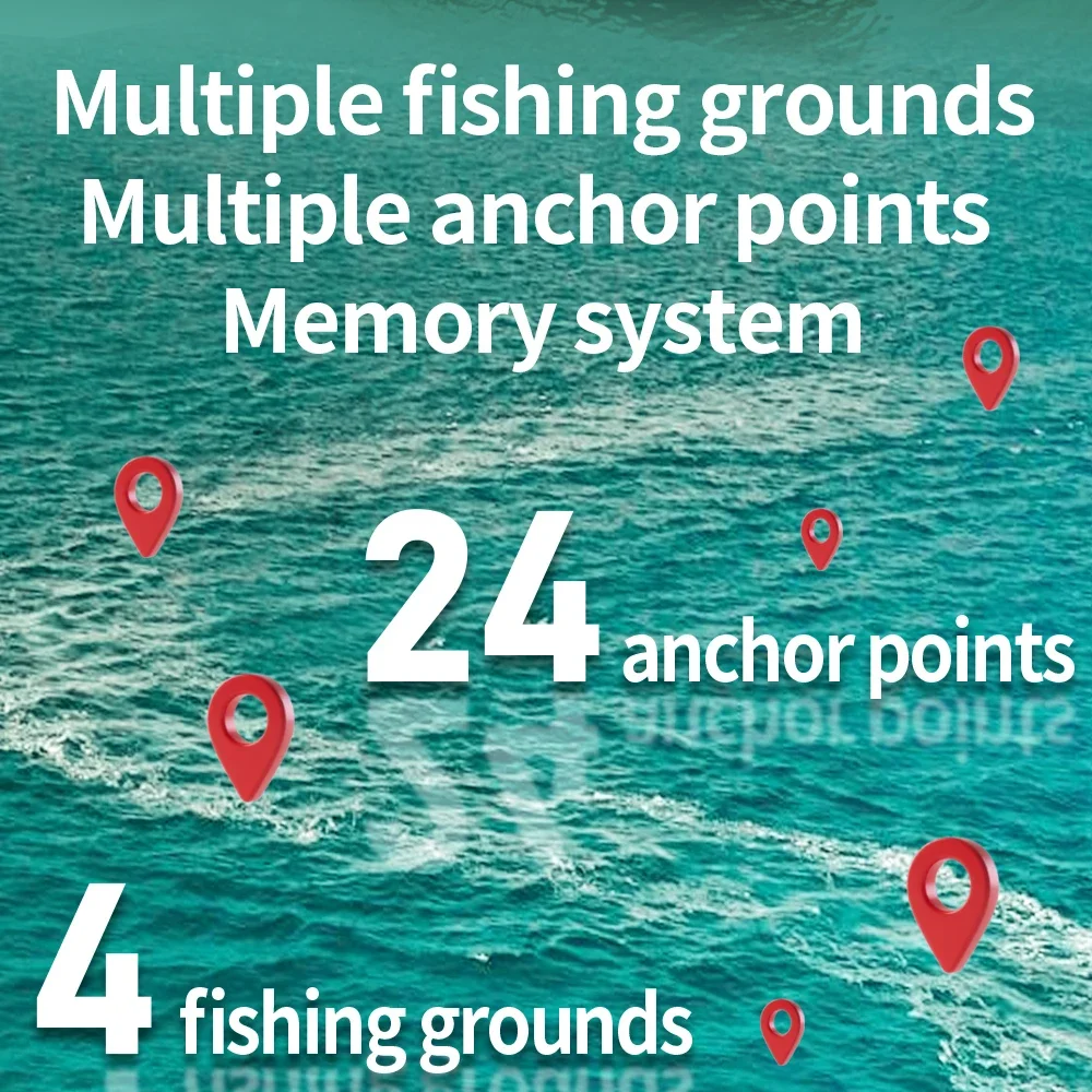 500M Distance 1.5KG Loading GPS Fishing Bait Boat Electronic Anchored Cruise Control RC Nest Bait Boat Outdoor Sports Fishing To - view 2