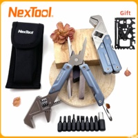 NexTool 8-IN-1 Light Wrench W2 Multitool Pliers Large Spanner Screwdriver Folding Multi Tool Portable EDC Home Repair