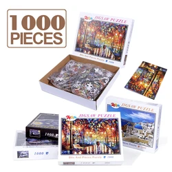 1000 Pieces Puzzle Jigsaw Landscape Paintings Are Creative Interesting And Difficult Decompress For Adult Children Puzzle p462