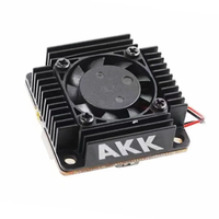 AKK Ultra Long Range 5.8Ghz 3000mW 3W Up to 10Km VTX with Fan MIC Smartaudio 30.5*30.5mm For RC FPV Drone Airplane