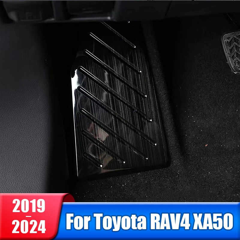 

Car Foot Rest Pedal Cover Footrest Non-slip Pad For Toyota RAV4 2019 2020 2021 2022 2023 2024 RAV 4 XA50 Hybrid Accessories