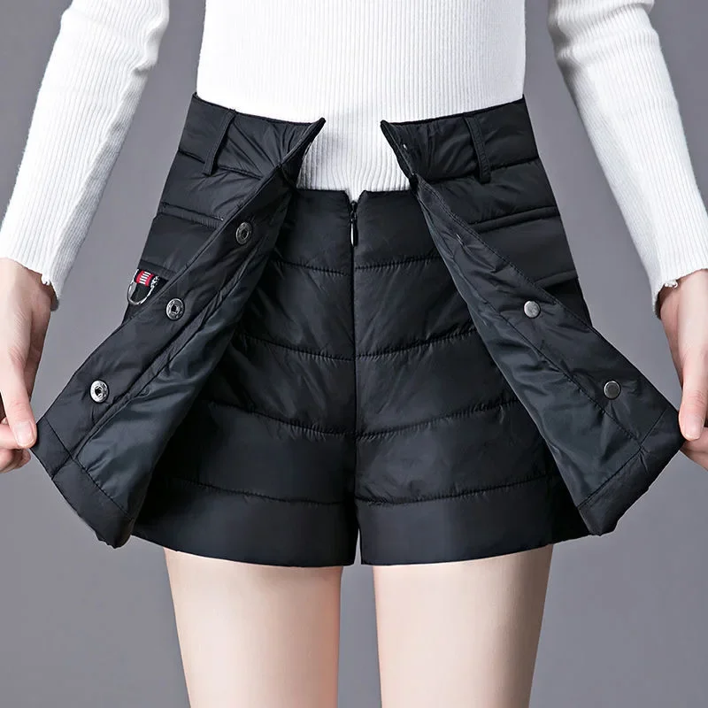 Autumn Winter Golf Wear Women 2024 Korean Authentic Golf Shorts High Waist Skirt Pants New Padded Golf Skirt Women Golf Clothing