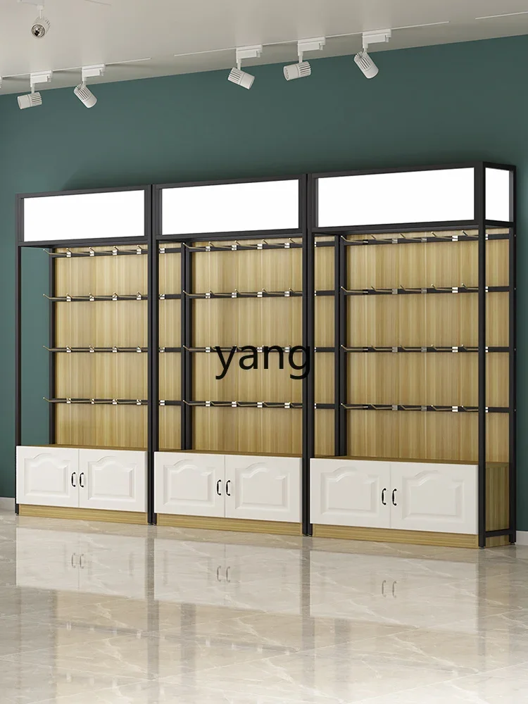 CX Supermarket Shelves Snacks Convenience Store Products with Hooks Multi-layer Shelves Boutique Showcases