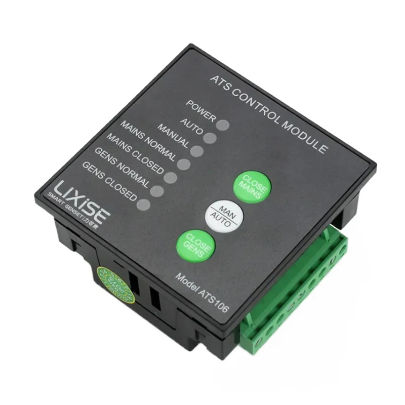 

Kit Original ATS106 Diesel Generator ATS Controller Dual Power Automatic Transfer Switch Panel