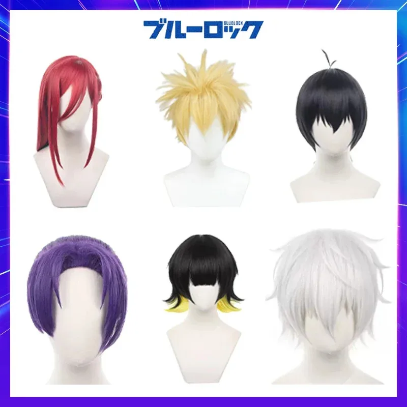 Anime Blue Lock Cosplay Costume Shorts T-shirt Stocking Wig Isagi Bachira Chigiri Nagi Reo Football Clothes for Men And Women