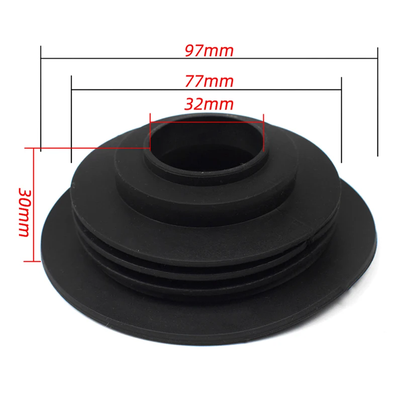 Soft Rubber Dust Cover For Car Auto Headlight Universal LED Light Seal Cap Motorcycle LED Headlight Bulb Waterproof Dust Cover