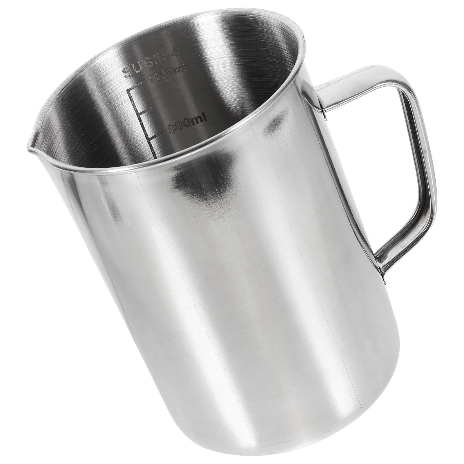 

Stainless Steel Measuring Cup With Scale Laboratory Beaker Scale Measuring Cup Non Rust Kitchen Tools Teaching Equipment