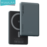 KUULAA 5000mAh Magsafe Power Bank Magnetic Wireless Phone Charger 20W Fast Charging External Battery For iPhone 15 14 PowerBank