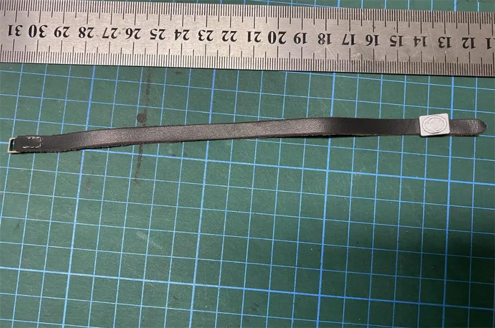 1/6th Soldier Doll Toys Model Black Waist Belt With Pattern Toys Model Not Real Accessories For 12