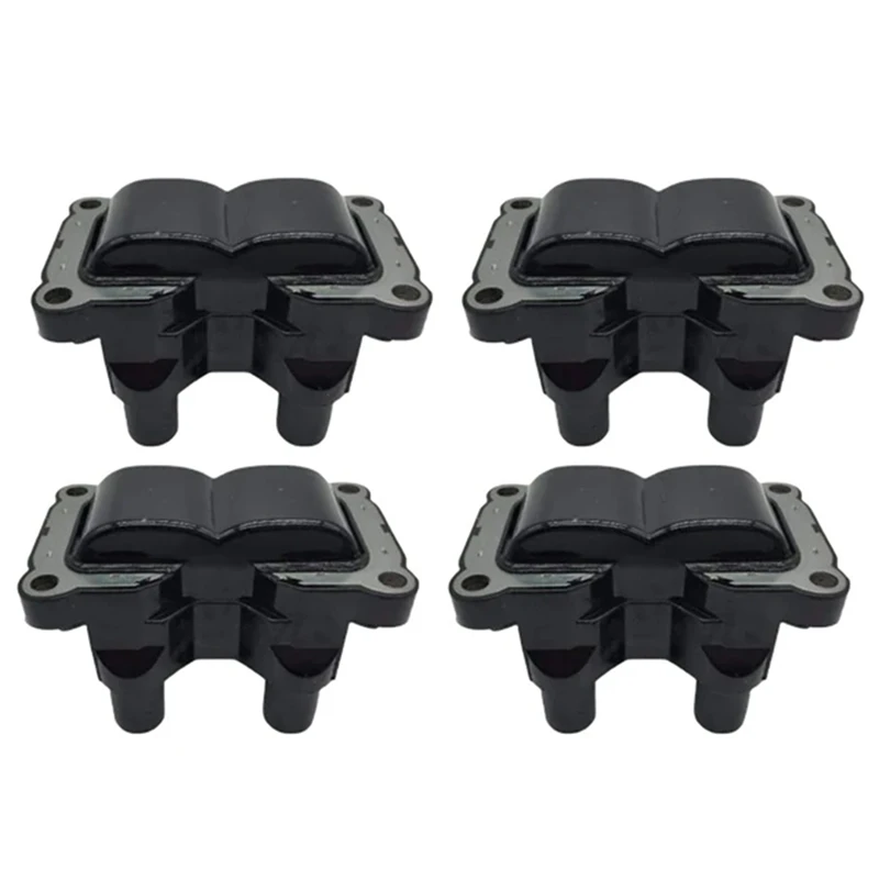 4Pcs 46752948 Ignition Coil For Fiat Strada Siena Chrysler Cruiser 1.2 1.4 L4 F000ZS0206 8530491 55189636