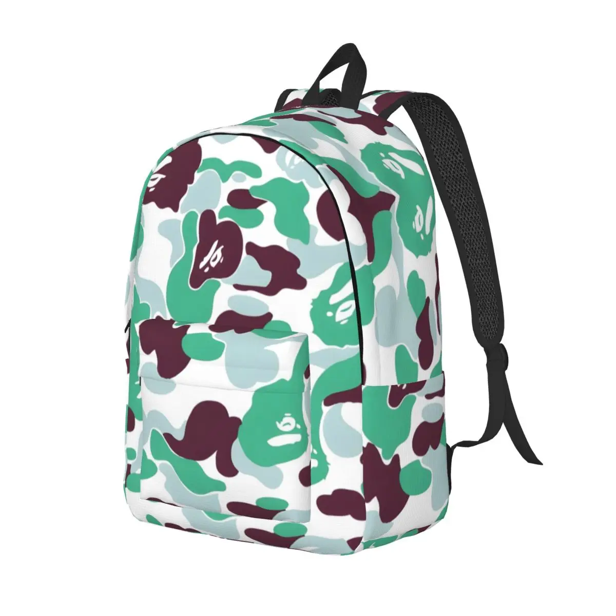 Like-Ape-Bape Printed Lightweight Casual Schoolbag For School, Outdoor, Shopping, Office