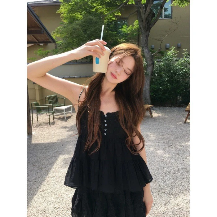 

Sweet Lace Trim ter Top Women's Original Design Straight Cut ort Length Pullover Summer New Arrival Faion Barnnet