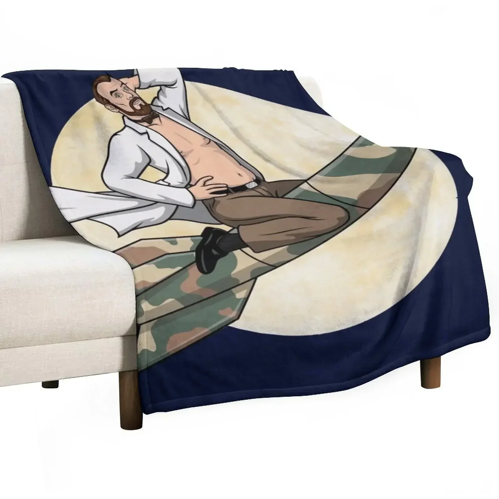 Dr.Algernop Krieger Throw Blanket Quilt Blankets For Sofas Nap Blankets