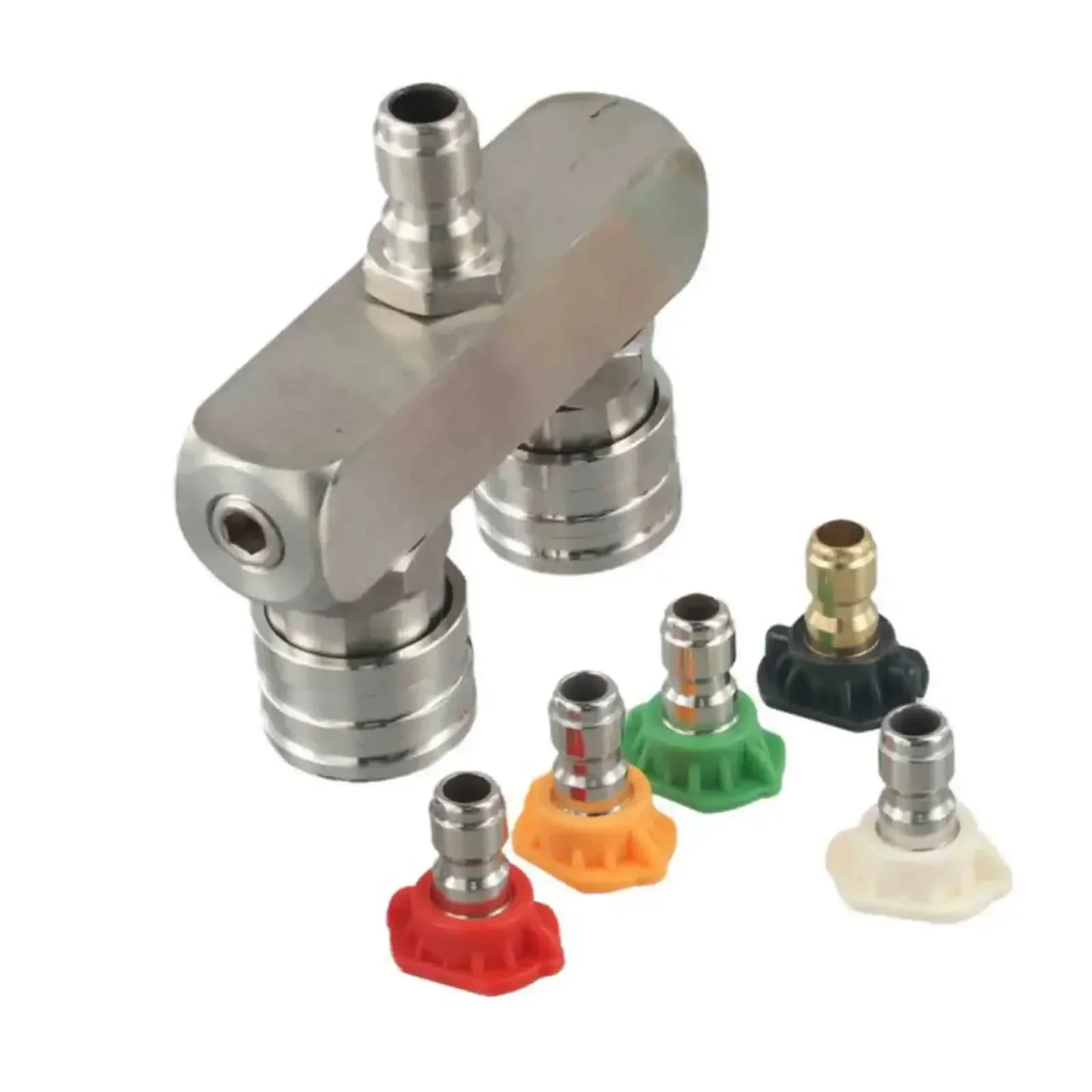 

Легко прикрепляется насадка для чистящей машины высокого давления. Насадка 4000 фунтов на квадратный дюйм. Улучшенный поток воды. Длительная производительность.