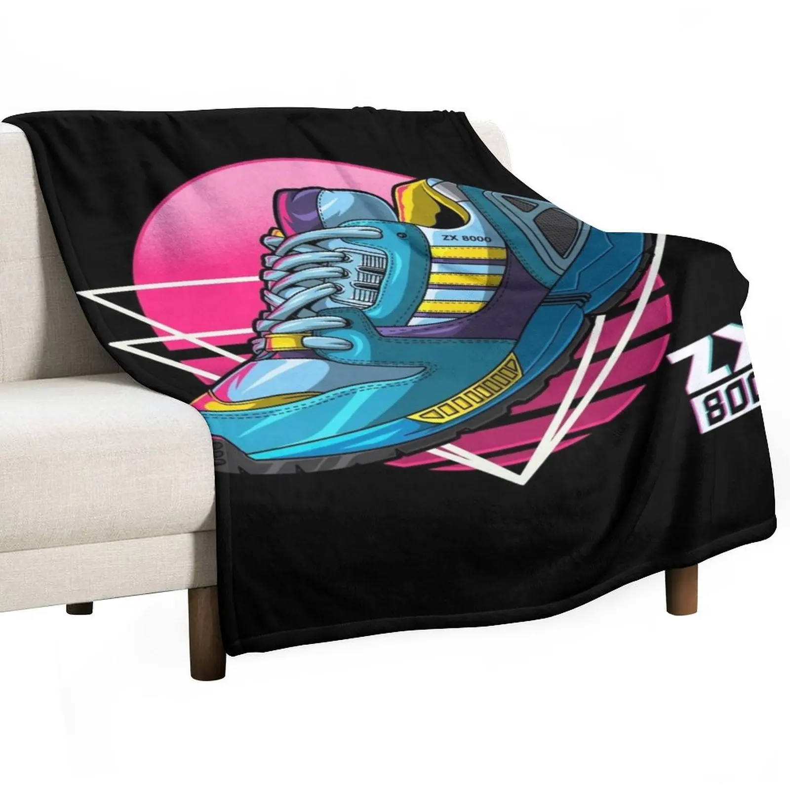 

Zx Aqua 8000 Sneaker Lifestyle ninetees Retro Runner Torsion Throw Blanket Vintage Luxury St Luxury Designer Thermal Blankets