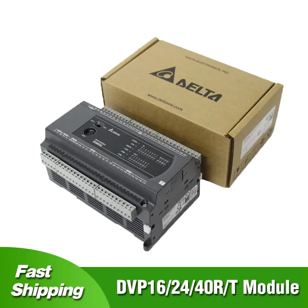 DVP16ES200R DVP24ES200R DVP32ES200T DVP24ES200T DVP16ES200T DVP32ES200R DVP40ES200R para Transistor de relé PLC Delta AC