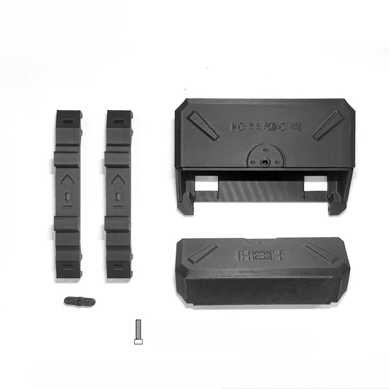 

1 комплект, ящик для инструментов для моделирования бокового окна для 1/8 RC гусеничного автомобиля H8H Defender, аксессуары