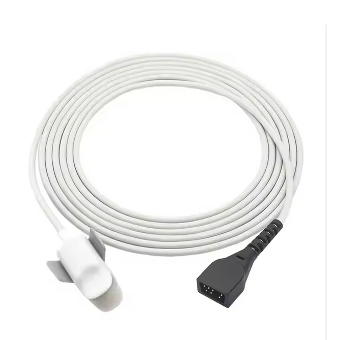 Nonin 7Pin Spo2 Probe Adult Finger Clip SpO2 Sensor For Monitor 8500 2500 9840 Reusable