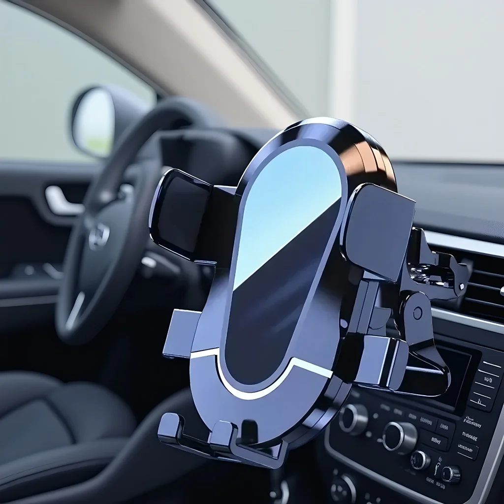 

Держатель для телефона в автомобиль с автоматической фиксацией, крепление на воздуховод, гравитационная подставка-клипса для смартфона, поддержка GPS, для iPhone, Xiaomi, Samsung