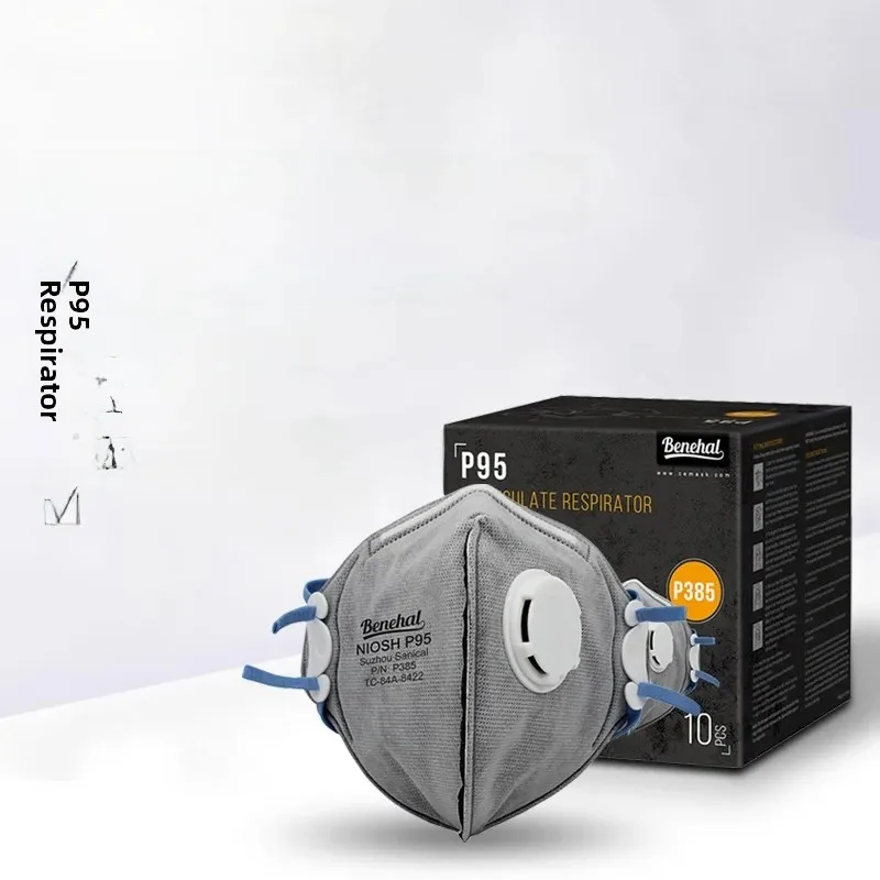 benehal-p95-activated-carbon-filter-anti-smoke-and-oil-fog-mask-for-industrial-dust-protection-heavy-duty-disposable-respirator