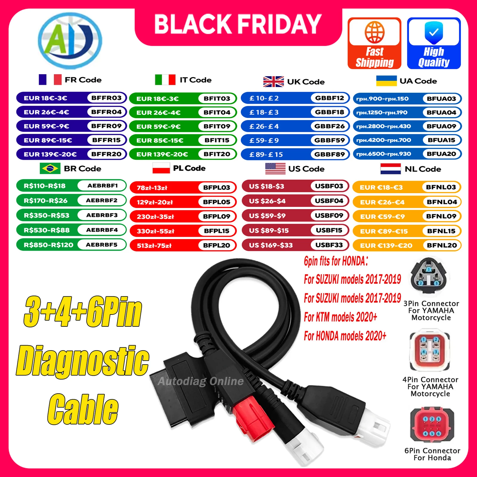 ΠΠ»Ρ Yamaha Honda SUZUKI KTM ΠΌΠΎΡΠΎΡΠΈΠΊΠ» OBD2 ΠΊΠ°Π±Π΅Π»Ρ-Π°Π΄Π°ΠΏΡΠ΅Ρ 3 Π² 1 Π΄ΠΈΠ°Π³Π½ΠΎΡΡΠΈΡΠ΅ΡΠΊΠΈΠΉ ΠΊΠ°Π±Π΅Π»Ρ Π΄Π»Ρ ΠΌΠΎΡΠΎΡΠΈΠΊΠ»Π° 3-ΠΊΠΎΠ½ΡΠ°ΠΊΡΠ½ΡΠΉ 4-ΠΊΠΎΠ½ΡΠ°ΠΊΡΠ½ΡΠΉ 6-ΠΊΠΎΠ½ΡΠ°ΠΊΡΠ½ΡΠΉ Π΄ΠΈΠ°Π³Π½ΠΎΡΡΠΈΡΠ΅ΡΠΊΠΈΠΉ ΠΊΠ°Π±Π΅Π»Ρ OBD2 ΠΠ»Ρ Yamaha Honda SUZUKI KTM ΠΌΠΎΡΠΎΡΠΈΠΊΠ» OBD2 ΠΊΠ°Π±Π΅Π»Ρ-Π°Π΄Π°ΠΏΡΠ΅Ρ 3 Π² 1 Π΄ΠΈΠ°Π³Π½ΠΎΡΡΠΈΡΠ΅ΡΠΊΠΈΠΉ ΠΊΠ°Π±Π΅Π»Ρ Π΄Π»Ρ ΠΌΠΎΡΠΎΡΠΈΠΊΠ»Π° 3-ΠΊΠΎΠ½ΡΠ°ΠΊΡΠ½ΡΠΉ 4-ΠΊΠΎΠ½ΡΠ°ΠΊΡΠ½ΡΠΉ 6-ΠΊΠΎΠ½ΡΠ°ΠΊΡΠ½ΡΠΉ Π΄ΠΈΠ°Π³Π½ΠΎΡΡΠΈΡΠ΅ΡΠΊΠΈΠΉ ΠΊΠ°Π±Π΅Π»Ρ OBD2